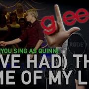 I Ve Had The Time Of My Life Sam Part Only Karaoke Glee Version