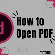 How To Open PDF In InDesign