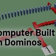 A Computer Built With Dominos