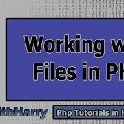 Working With Files File I O In PHP In Hindi PHP Tutorial 34