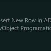 Insert New Row In ADF ViewObject Programatically