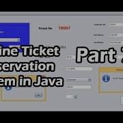 Airline Ticket Reservation System In Java Part 7