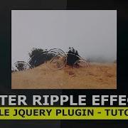 Water Ripple Effect Simple JQuery Plugin Tutorial Ripple Effect On Click And Drag Mouse