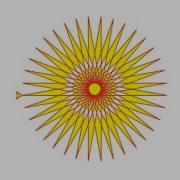 Python Turtle Art 2 Sun Part 2