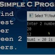 10 Simple C Program To Find Largest Greatest Of Two Numbers