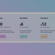 How To Create A RESPONSIVE PRICING TABLE Using HTML CSS CSS Grid Project For Beginners