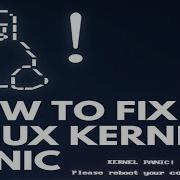 How To Fix Linux KERNEL PANIC VFS Unable To Mount