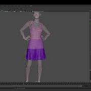 Carbon Cloth For Maya Preview