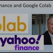 Как выгрузить данные из Yahoo Finance в Google Colab Python