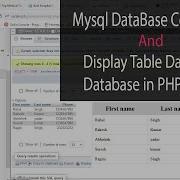 Mysql Connection And Display Data In Table Format Using PHP MySQLi How To Connect Database