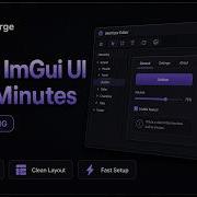 Build A Clean ImGui Interface In 10 Minutes No Coding IMGUI FORGE Tutorial