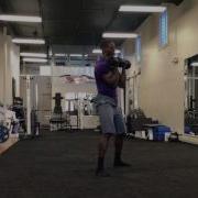 Low Squat Curl To Thruster
