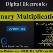 23 Binary Multiplication With Example
