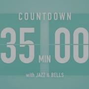 35 Minute Countdown Timer Flip Clock With Jazz Bells
