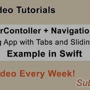 Creating App With UITabBarController And Sliding Side Menus