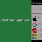 Android Custom Spinner