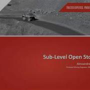 Webinar Effective Application Of The Sub Level Open Stope Mining Methodology