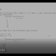 JAVA Lesson 67 Practice Loops Quiz 2