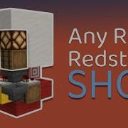 Minecraft Customizable Redstone Item Shop Java 1 16