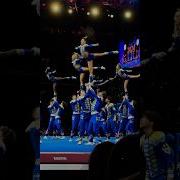 Cheetahs Large Coed 6 Cheer Cheerleading Stunts