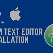 How To Install Atom On Mac OS Atom Text Editor Installation Coding Academy