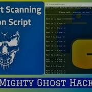 TCP Port Scanner Python Script