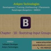 Bootstrap Chapter 18 Bootstrap Input Groups