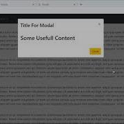 Bootstrap 4 Tutorial 18 Modals