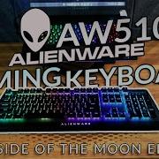 Alienware AW510K Low Profile RGB Gaming Keyboard Dark Side Of The Moon Edition