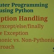 Python Programming Basics To Advanced Exception Handling Try Except Else Finally Lab 26