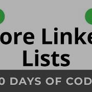 Day 24 More Linked Lists 30 Days Of Code HackerRank Solutions