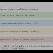 Alerts Using Bootstrap