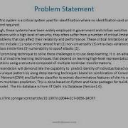 Short Presentation On Deep Learning Iris Recognition