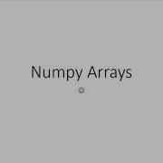 Numpy Array Dimensions Tutorial