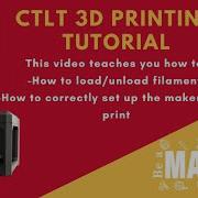 MakerBot 3D Printing Tutorial Printing Process