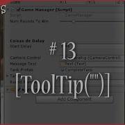 ToolTip Shorts TOP 13 De 18 Dicas Para Unity
