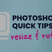 Советы по Photoshop 5 как изменить размер и повернуть изображение Shorts