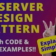 Observer Design Pattern Explained In EASY Way With CODE And Real Examples