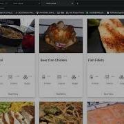 Full Stack Web Application Connecting To MySQL Database Recipe Search System