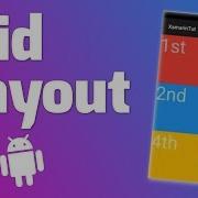 GRID LAYOUT Quick Tutorial Xamarin Android