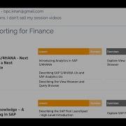 S 4HANA Embedded Analytics Reporting For Finance Demo