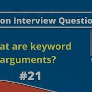 What Are Keyword Arguments In Python Python Interview Questions MySirG Com