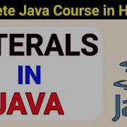 Literals In Java Java Course In Hindi 4 Types Of Literals In Java Prime Learners Hindi