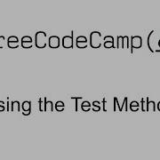 Regular Expressions Using The Test Method Free Code Camp