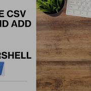 Создание CSV файла и добавление данных в PowerShell Создание CSV файла в PowerShell