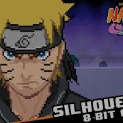 Silhouette 8 Bit Cover Naruto Shippuden OP 16