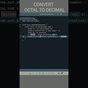 Java Program Convert Octal To Decimal Beginners Tutorial Numbers Octal Decimal Codingjava