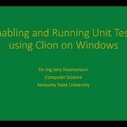 Toolchain Setup Enabling And Running Unit Tests Using CLion On Windows