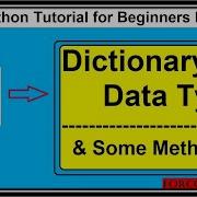 Dictionary Data Type In Python And Methods Python Tutorial For Beginners In Hindi 19