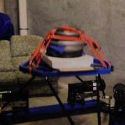 110kg Load Test Of Hobby 6DOF Motion Platform 50 Speed Limited